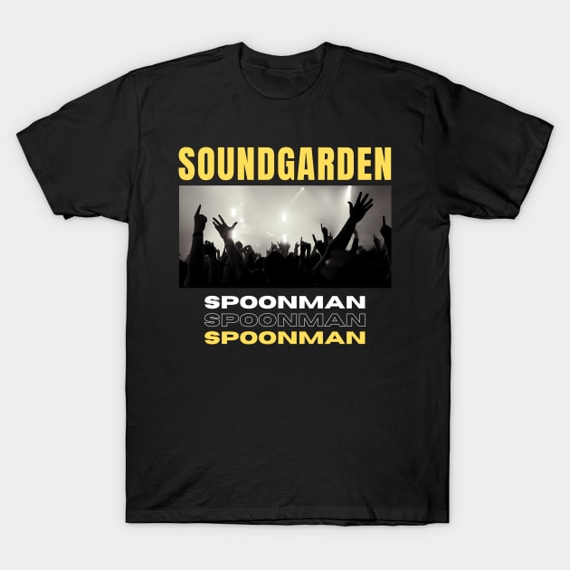 Soundgarden // Spoonman T-Shirt by Eighteen Plus